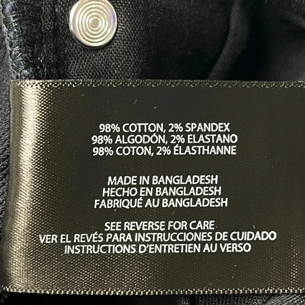 New Banana Republic Mens 5-Pocket Pants Black 32x30 Straight LegChino‎ Trousers